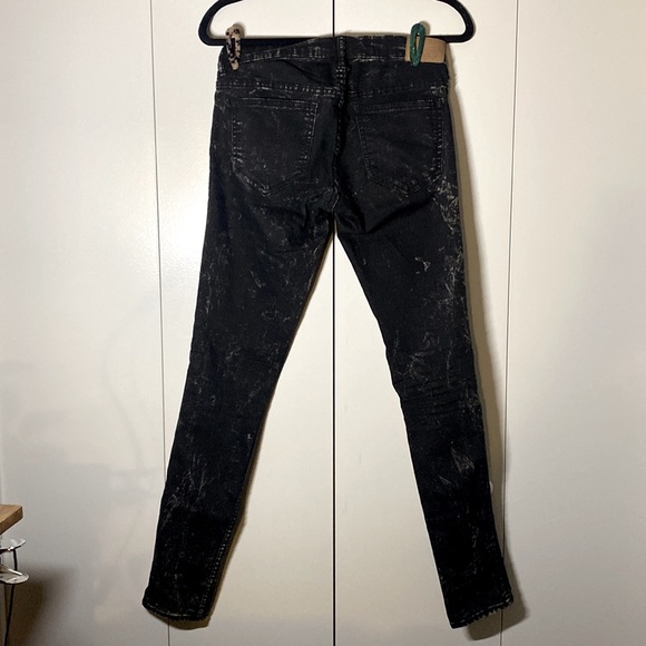 Dark Acid Wash Jeans - Picture 3 of 3